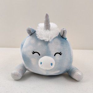 Squishmallows DEVLA the Blue Unicorn Laying Hug Mees Hugmees Target Exclusive 8"